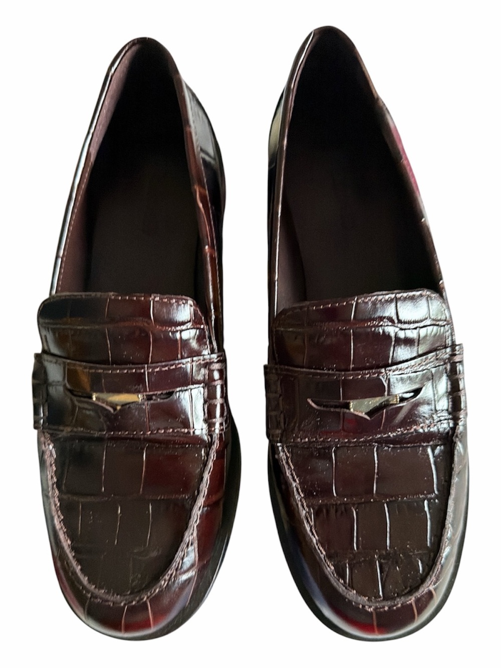 Madewell The Grayson Penny Loafer in Dark Brown - Size 7 - Picture 3 of 9